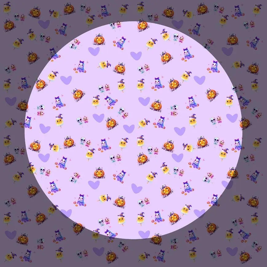 Candy Cuties Seamless Pattern | INSTANT DOWNLOAD | Halloween | Digital Paper | Craft Paper Rainbow Chaos Art Studio