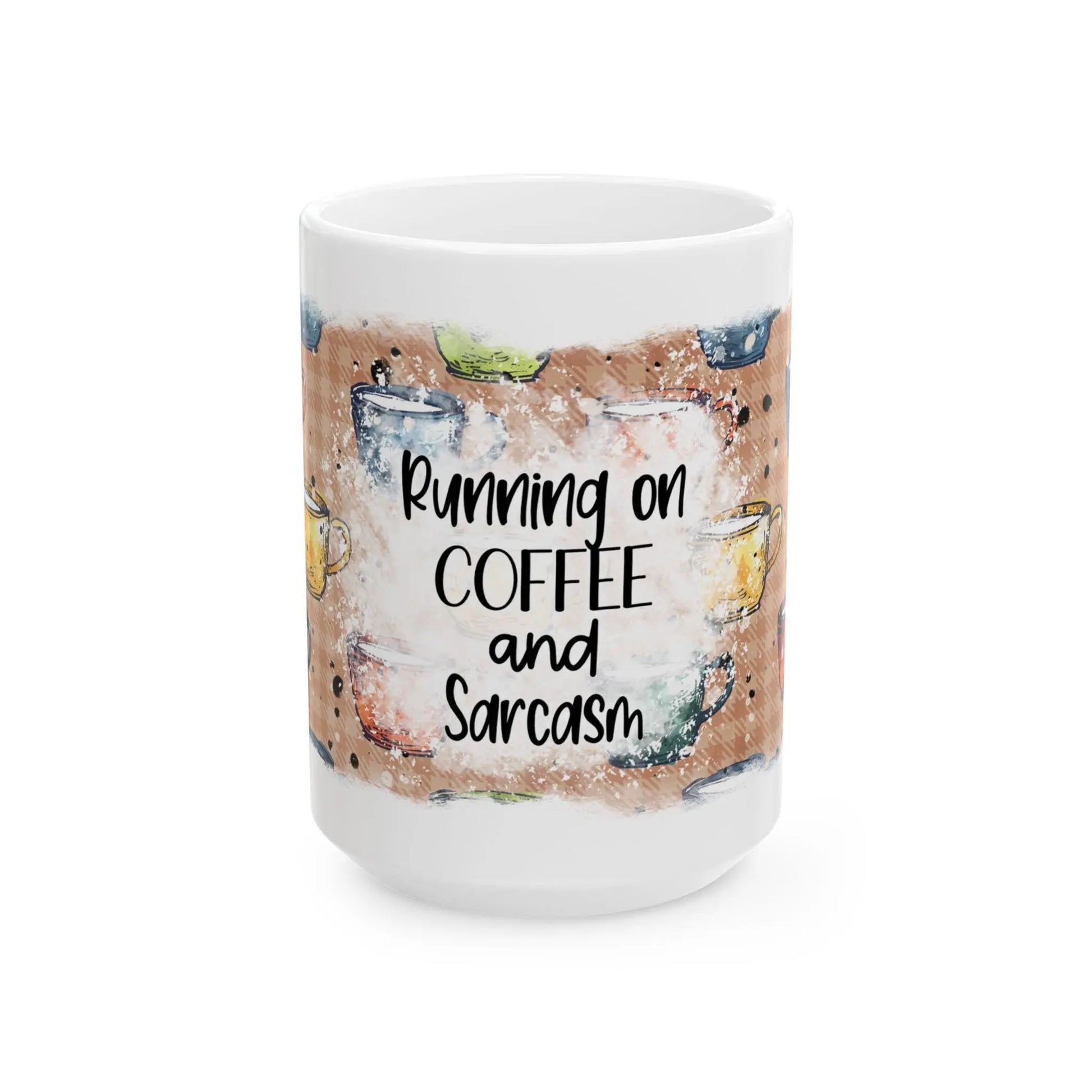 Funny Sarcastic Coffee Mug: Office Humor Gift for Coffee Lovers Rainbow Chaos Art Studio