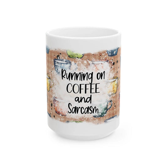 Funny Sarcastic Coffee Mug: Office Humor Gift for Coffee Lovers Rainbow Chaos Art Studio