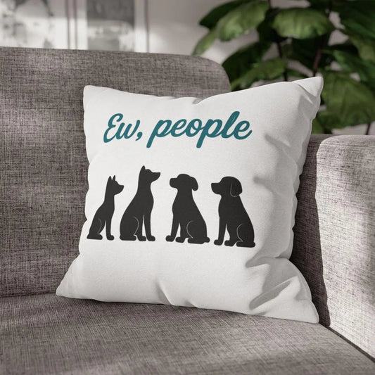 Whimsical Dog Lover Pillowcase, Cute Home Decor, Pet Theme Gift, Dog Personality Cushion, Inspirational Pet Decor Rainbow Chaos Art Studio