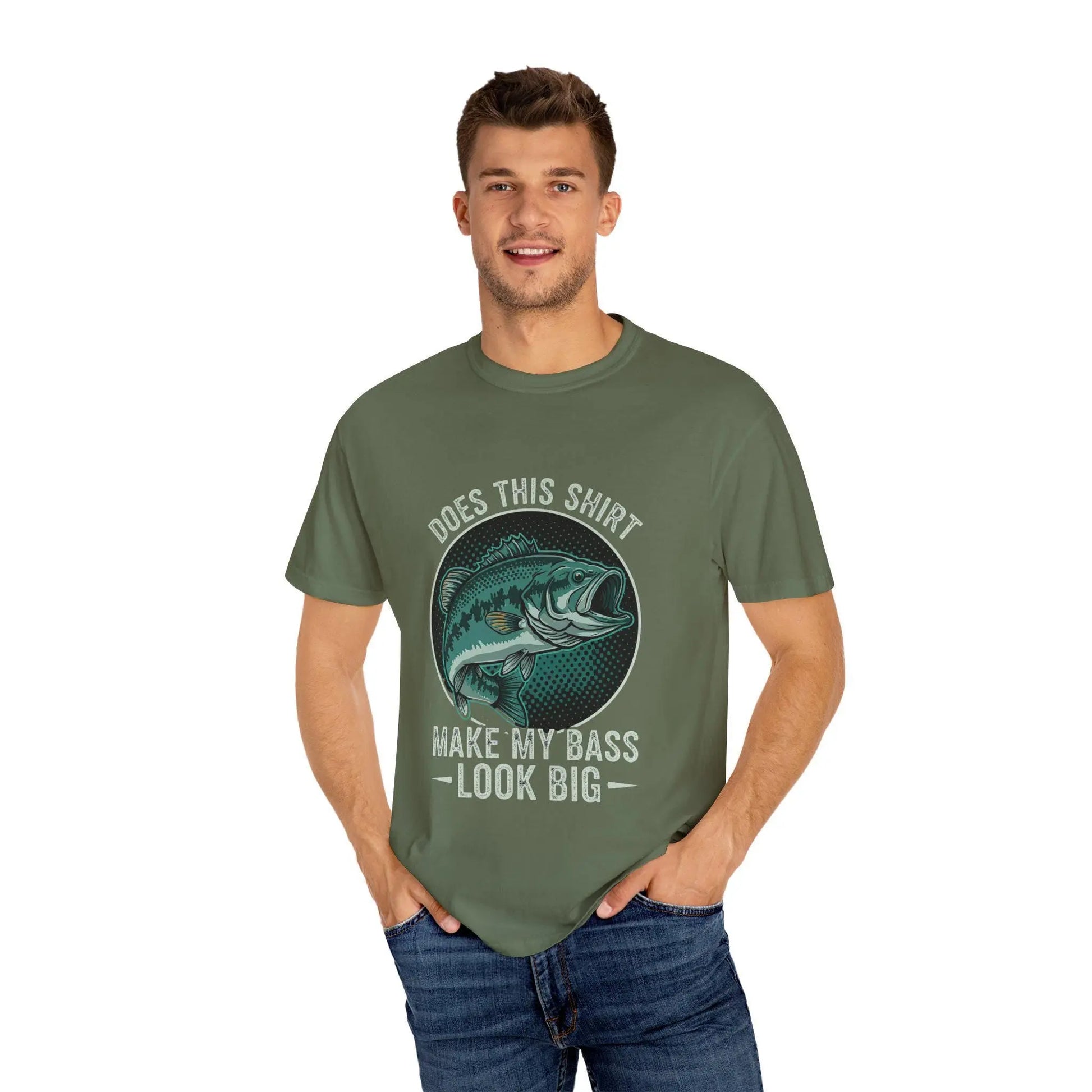 Fishing T-Shirt: Angler Gift for Father's Day - Soft US Cotton Rainbow Chaos Art Studio