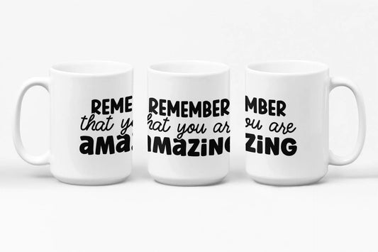 Inspirational Mug, Motivational Coffee Cup, Reminder Mug, Gift for Friends, Unique Affirmation Drinkware Rainbow Chaos Art Studio
