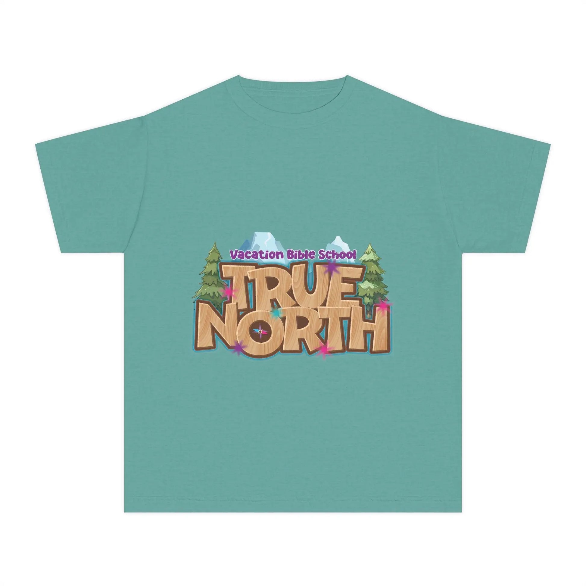 Youth Midweight Tee Rainbow Chaos Art Studio