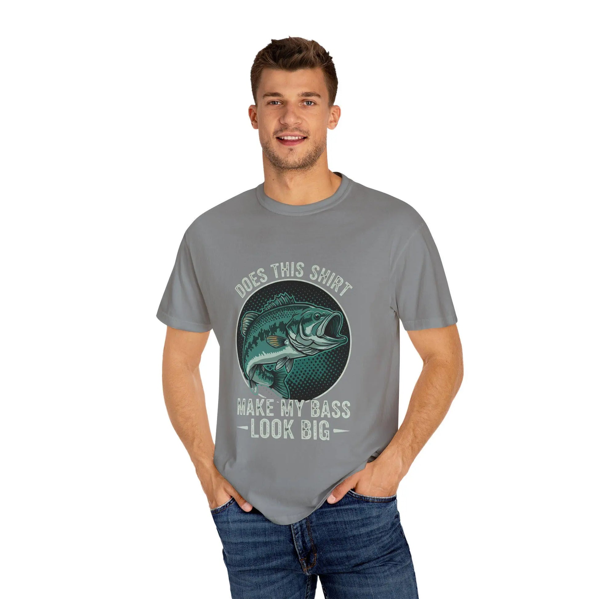 Fishing T-Shirt: Angler Gift for Father's Day - Soft US Cotton Rainbow Chaos Art Studio