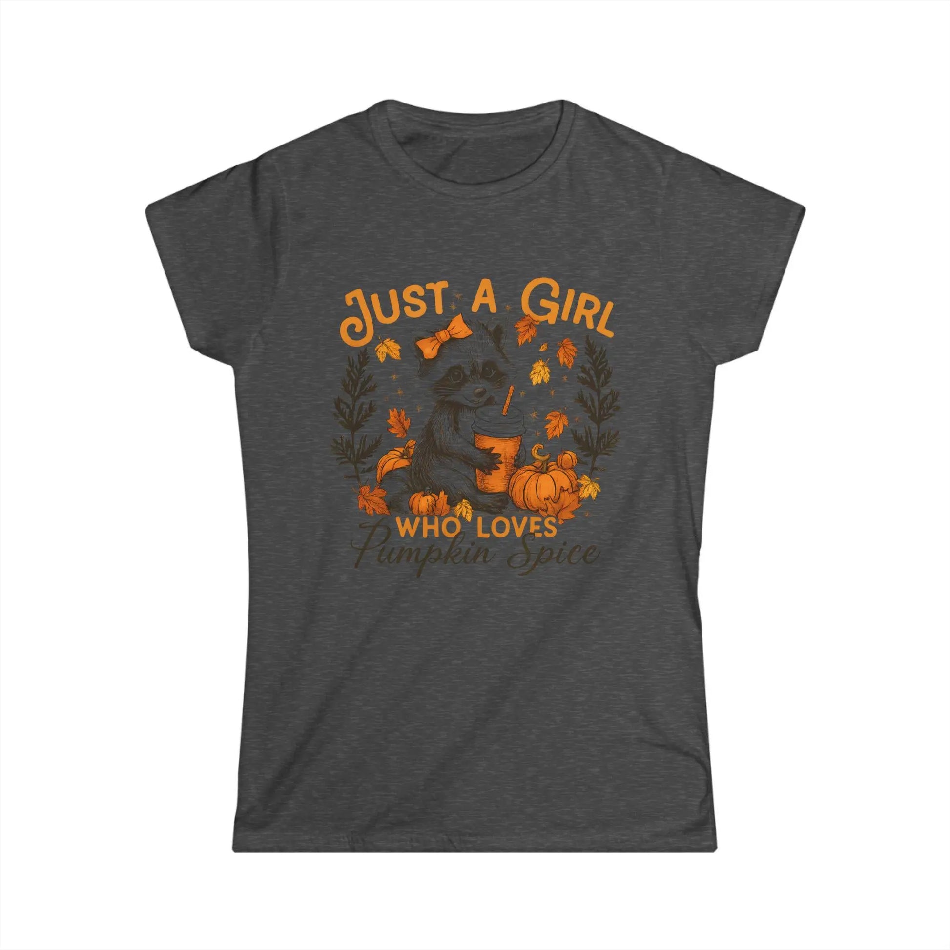 Cute Pumpkin Spice Tee, Fall Fashion Shirt, Cozy Autumn Top, Gift for Pumpkin Lovers, Women's Graphic Tee Rainbow Chaos Art Studio