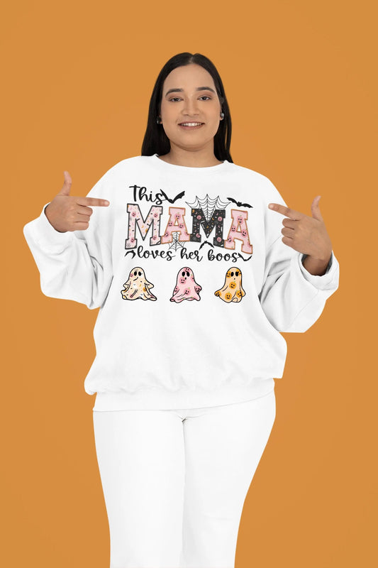 Personalized Halloween Sweatshirt - Perfect Gift for Moms & Birthdays Rainbow Chaos Art Studio