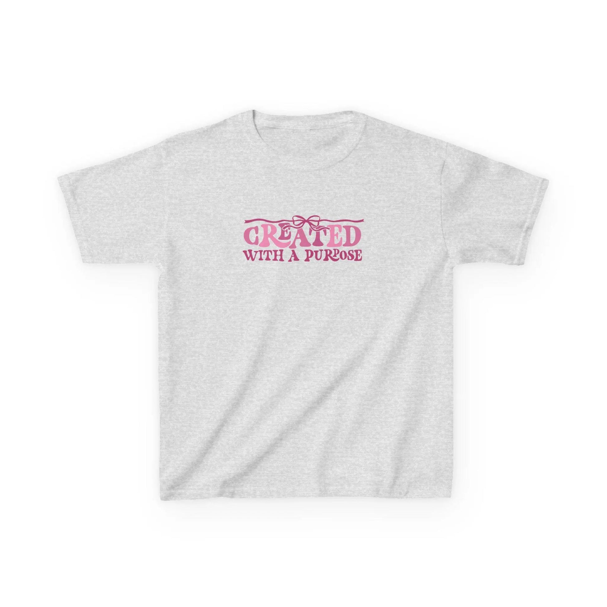 Kids Inspirational Cotton Tee: Motivational Shirt, Positive Affirmations Rainbow Chaos Art Studio