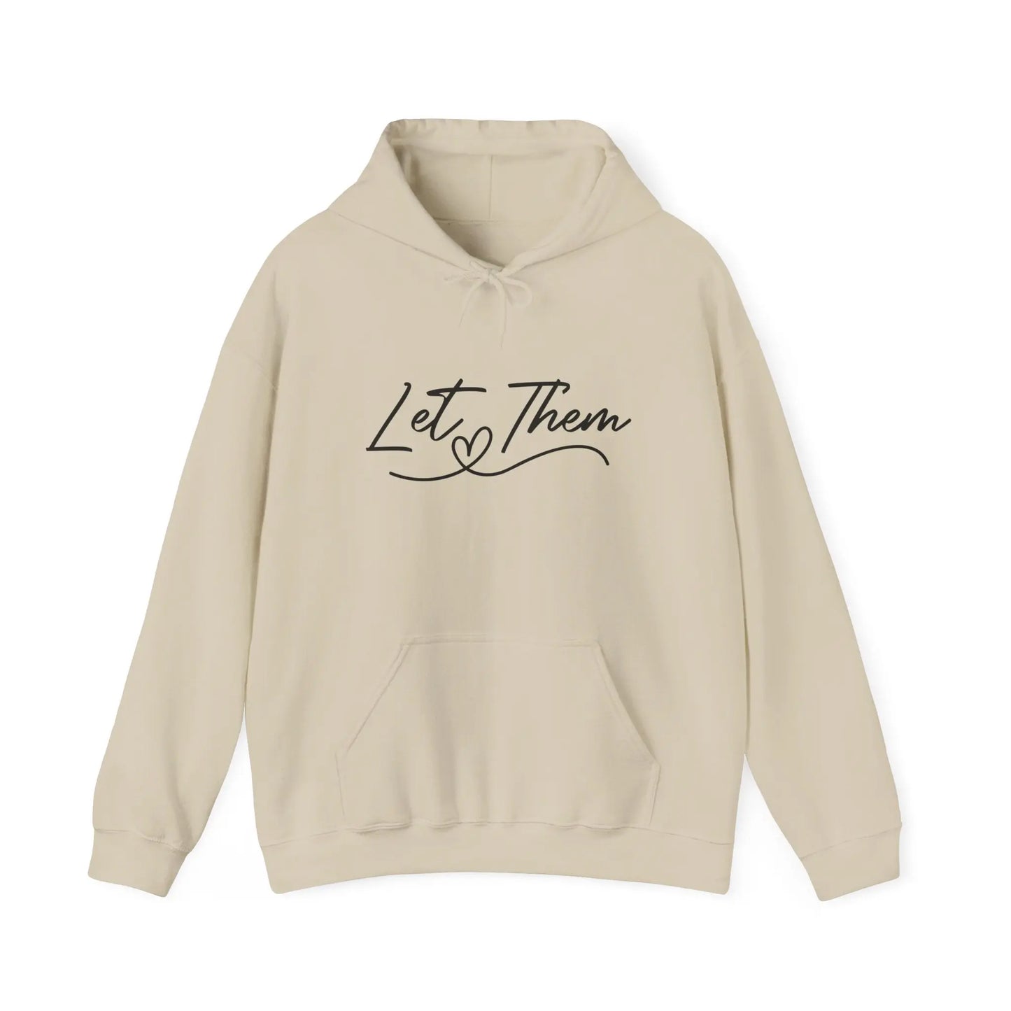 Inspirational Unisex Hooded Sweatshirt - Let Them Shine, Motivational Gift, Cozy Hoodie for Everyday Style, Affirmation Sweatshirt, [...] Printify
