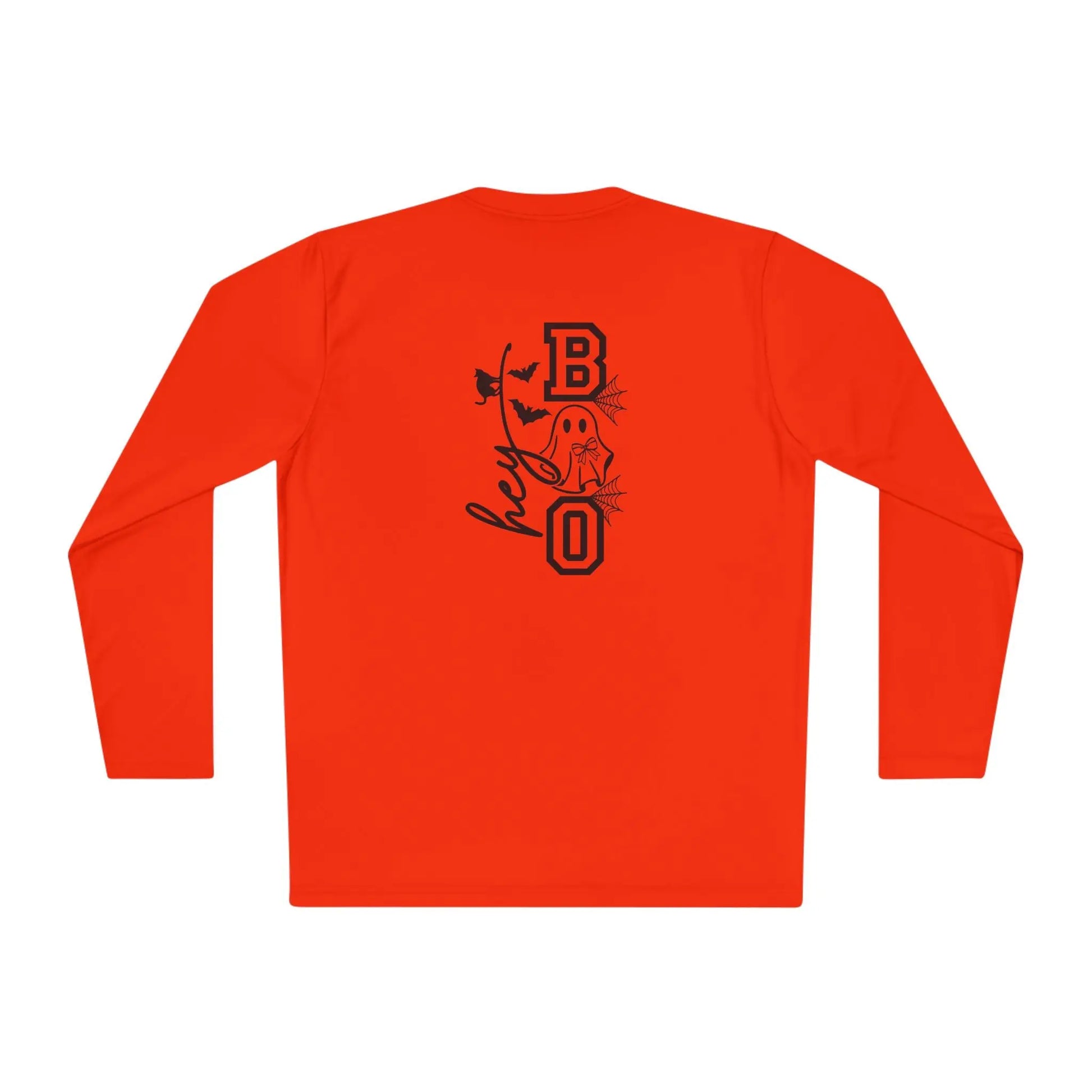 Halloween Ghost Long Sleeve Tee, Unisex T-Shirt, Fall Fashion, Spooky Season Apparel, Gift for Halloween Lovers, Halloween Gifts Printify