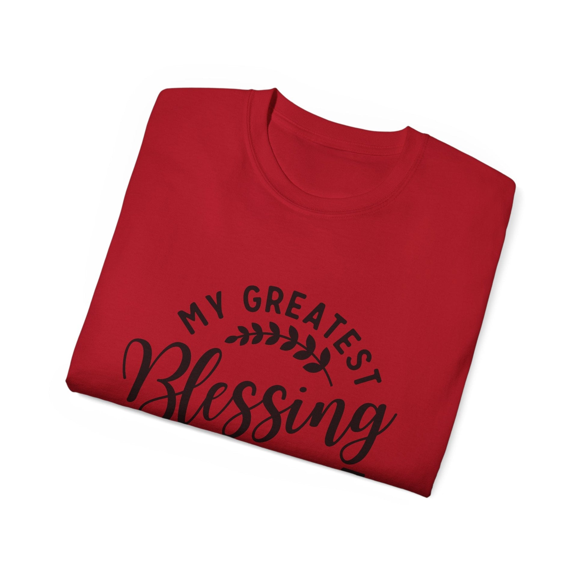 Grandma's Blessing Tee - Unisex Ultra Cotton T-Shirt, Gift for Grandma, Personalized Family Shirt, Mother's Day Gift, Comfortable [...] Printify