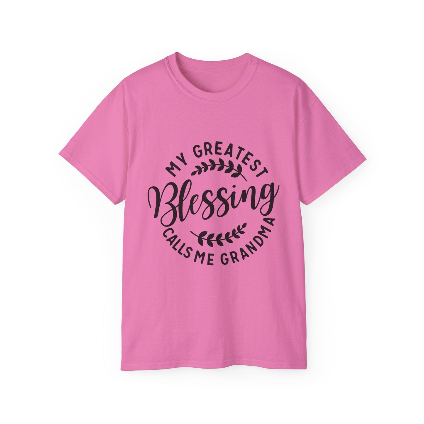 Grandma's Blessing Tee - Unisex Ultra Cotton T-Shirt, Gift for Grandma, Personalized Family Shirt, Mother's Day Gift, Comfortable [...] Printify