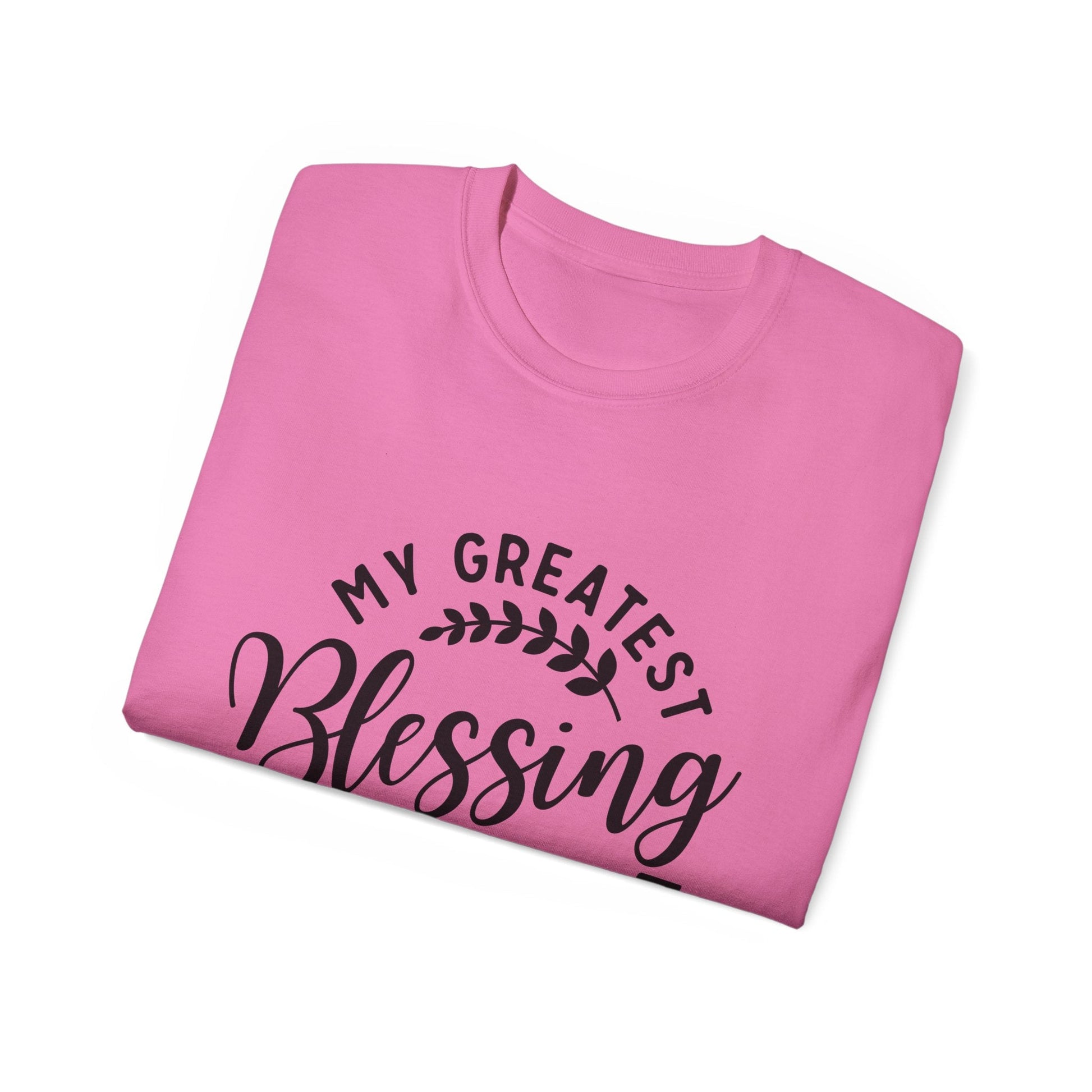 Grandma's Blessing Tee - Unisex Ultra Cotton T-Shirt, Gift for Grandma, Personalized Family Shirt, Mother's Day Gift, Comfortable [...] Printify