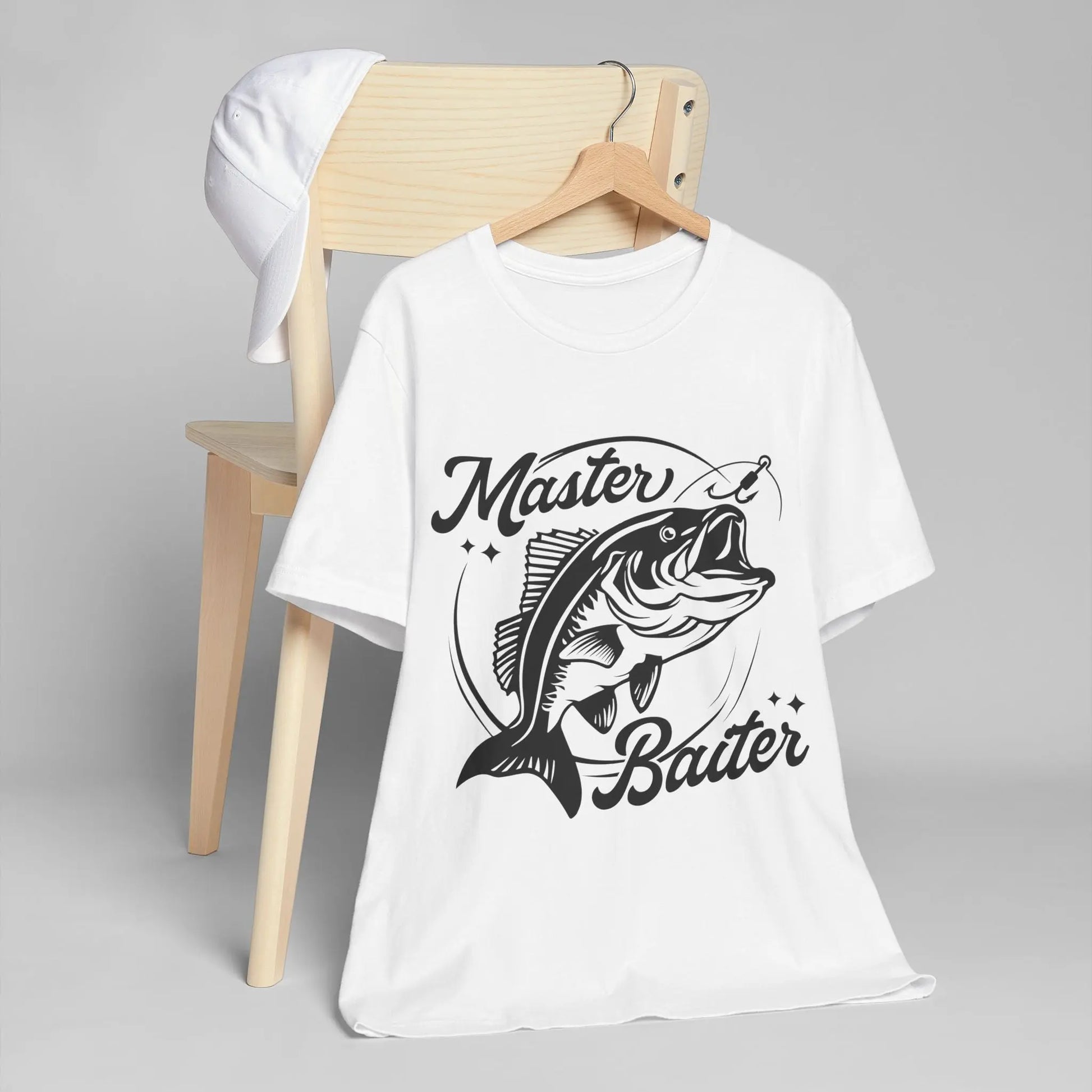 Master Baiter Fishing T-Shirt, Funny Fishing Shirt, Gift for Fisherman, Unisex Tee, Outdoor Apparel, Fish Enthusiast Gift Printify