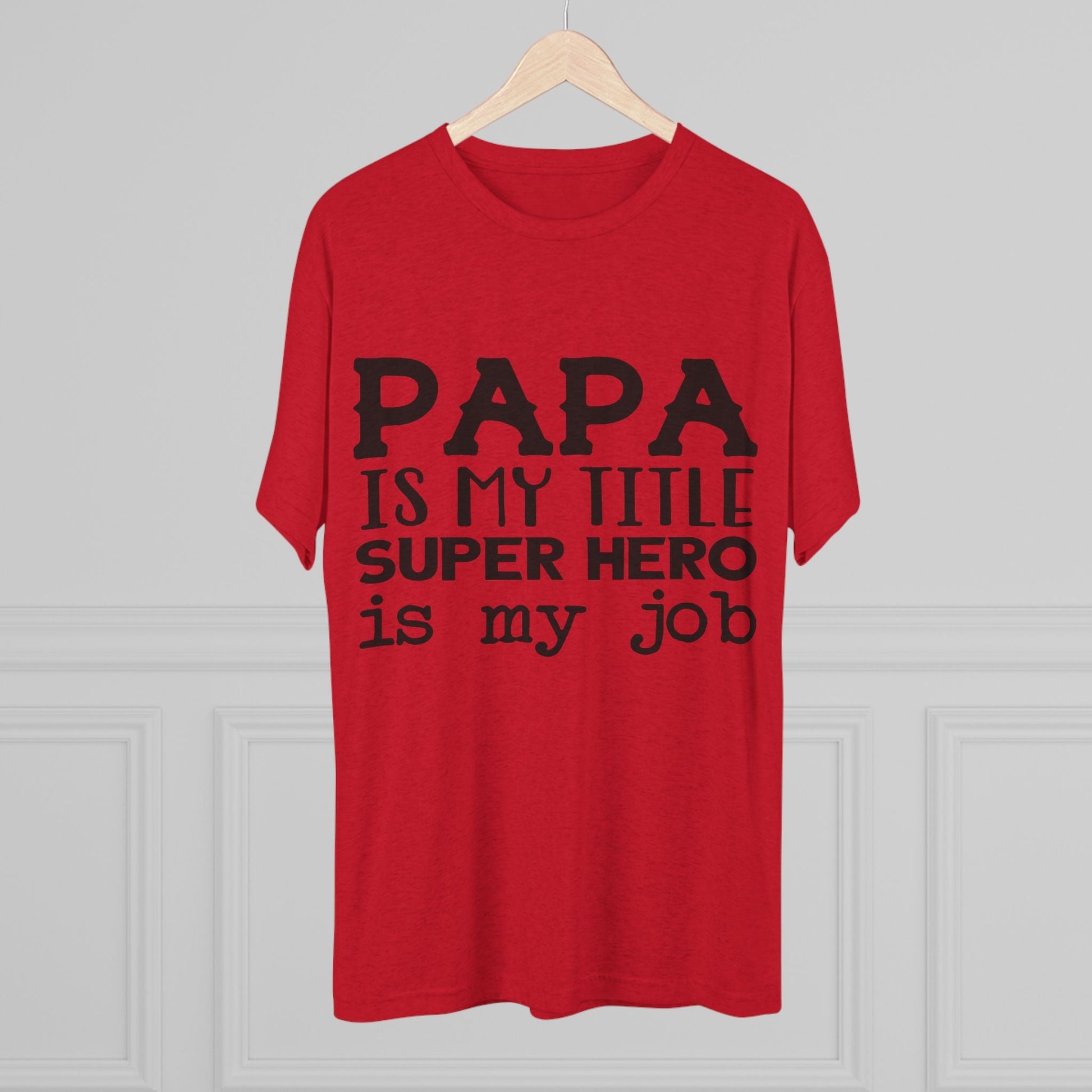 Superhero Dad Crew Tee | Gift for Father’s Day, Birthday, Dad's Night Out, Unisex Graphic Shirt, Casual Wear, Parenting Humor Printify
