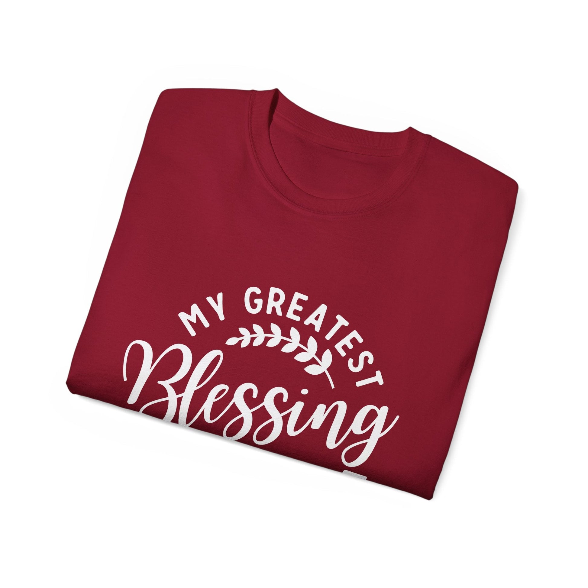 Grandma's Blessing Tee - Unisex Ultra Cotton T-Shirt, Gift for Grandma, Personalized Family Shirt, Mother's Day Gift, Comfortable [...] Printify