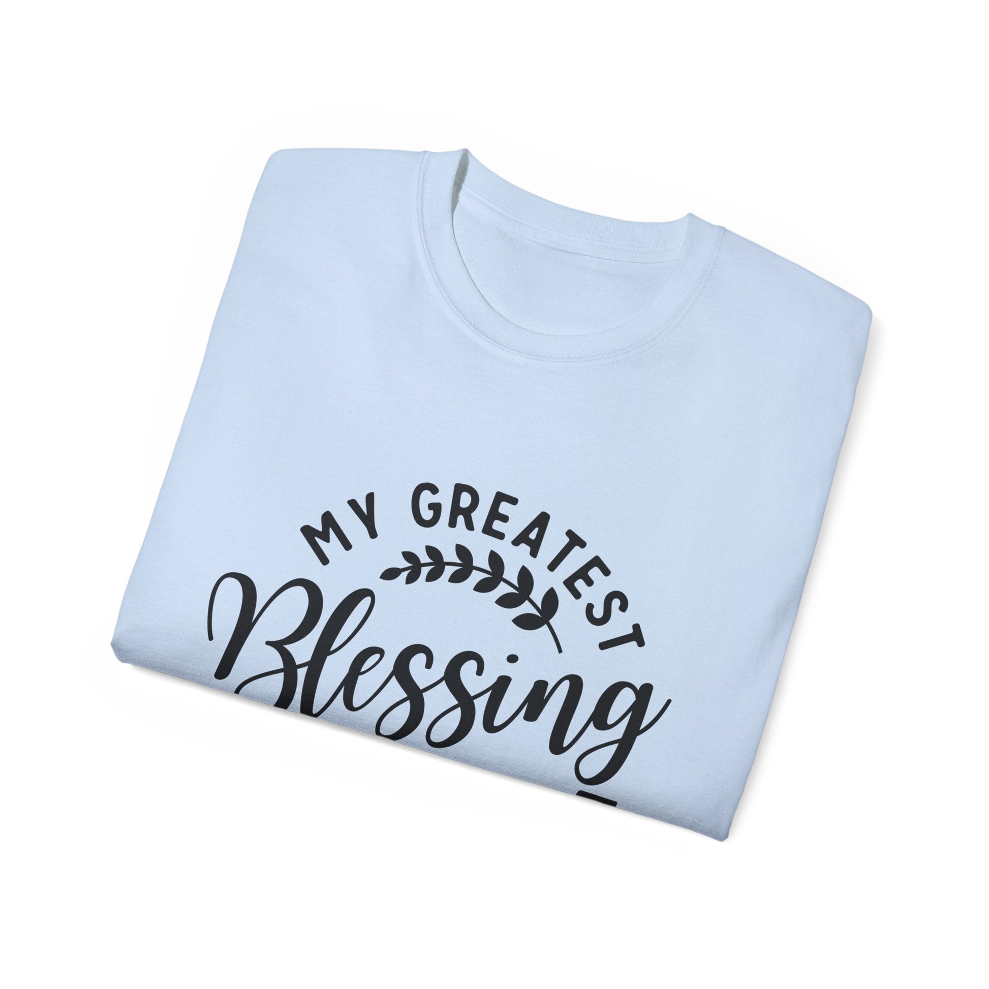 Grandma's Blessing Tee - Unisex Ultra Cotton T-Shirt, Gift for Grandma, Personalized Family Shirt, Mother's Day Gift, Comfortable [...] Printify