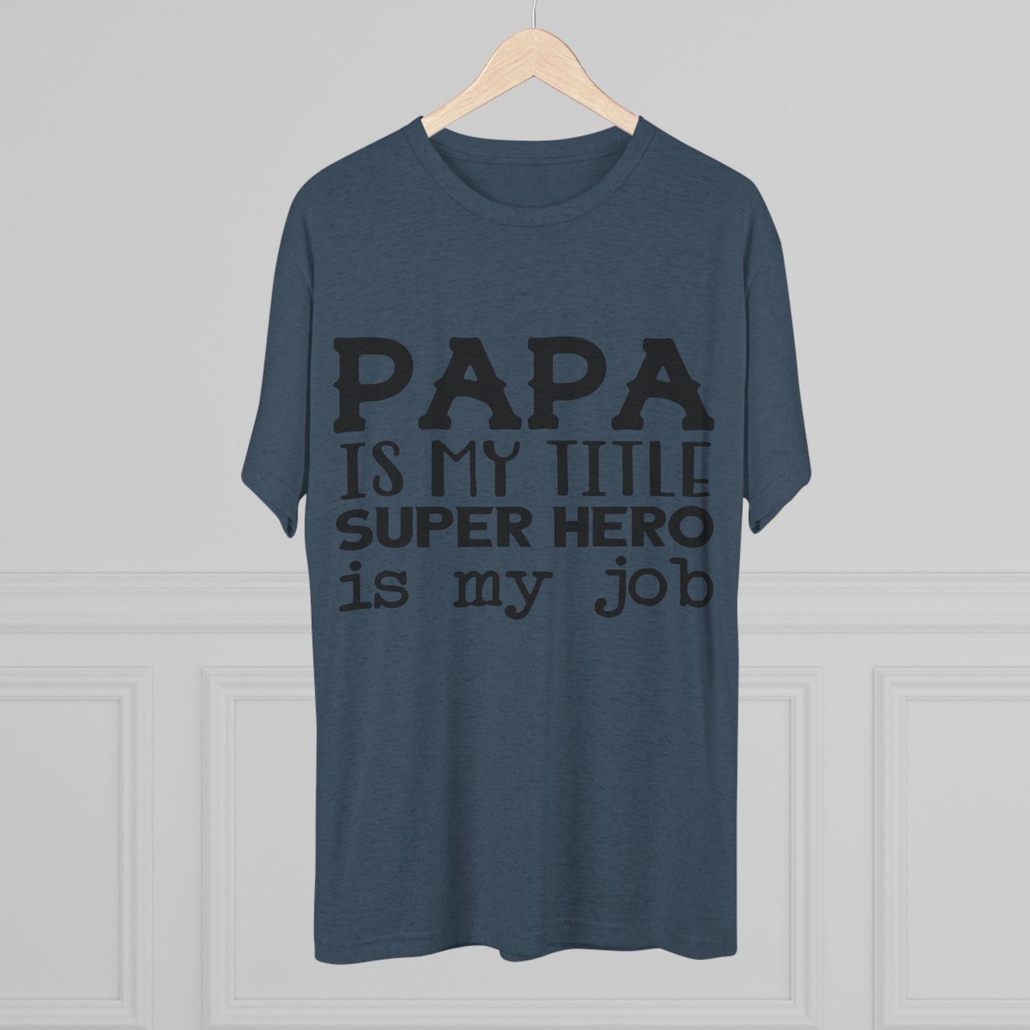 Superhero Dad Crew Tee | Gift for Father’s Day, Birthday, Dad's Night Out, Unisex Graphic Shirt, Casual Wear, Parenting Humor Printify