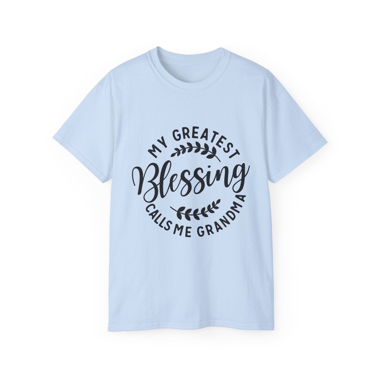 Grandma's Blessing Tee - Unisex Ultra Cotton T-Shirt, Gift for Grandma, Personalized Family Shirt, Mother's Day Gift, Comfortable [...] Printify