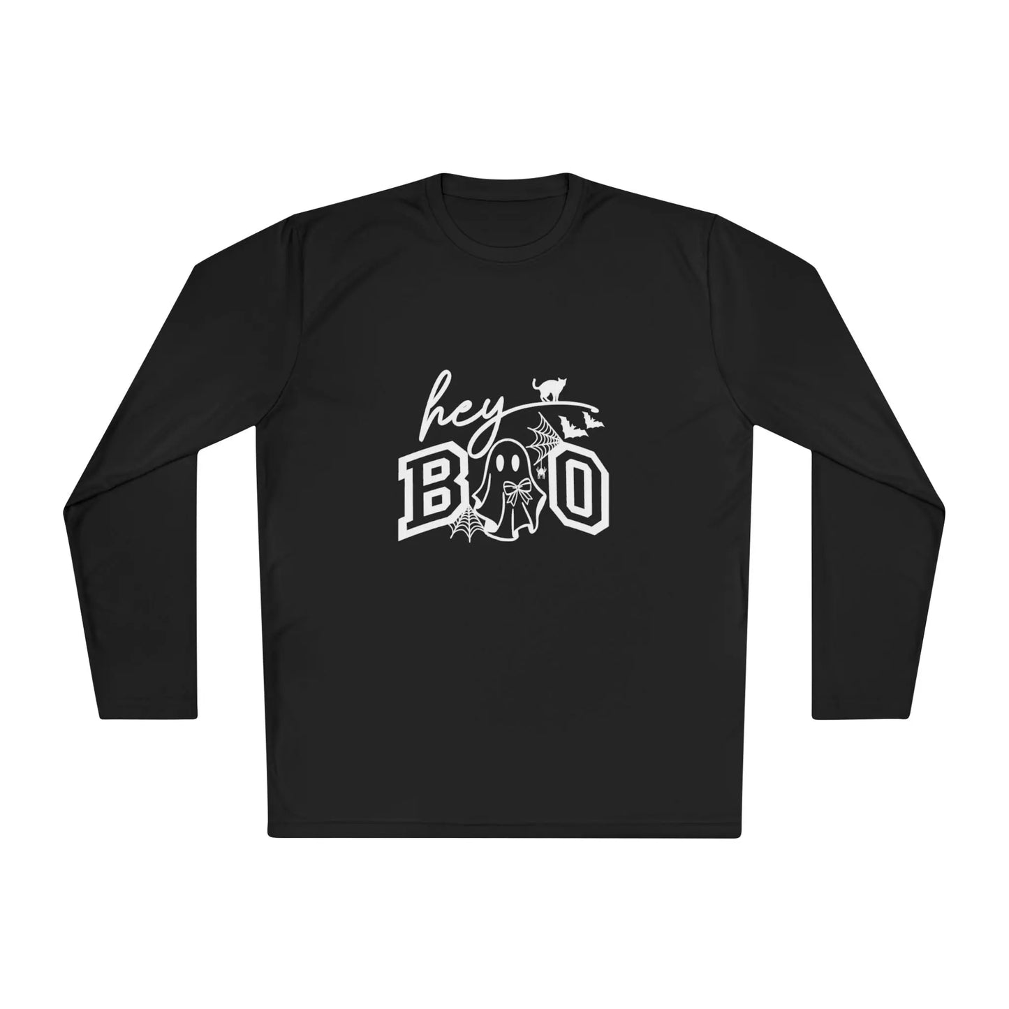 Halloween Ghost Long Sleeve Tee, Unisex T-Shirt, Fall Fashion, Spooky Season Apparel, Gift for Halloween Lovers, Halloween Gifts Printify
