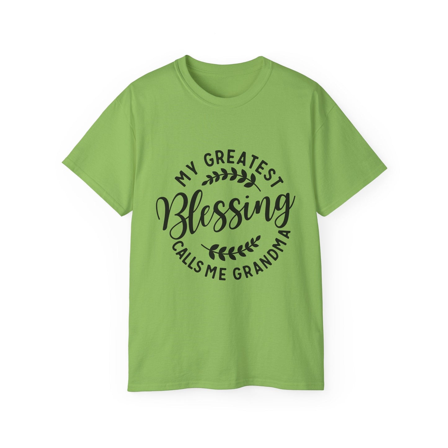 Grandma's Blessing Tee - Unisex Ultra Cotton T-Shirt, Gift for Grandma, Personalized Family Shirt, Mother's Day Gift, Comfortable [...] Printify