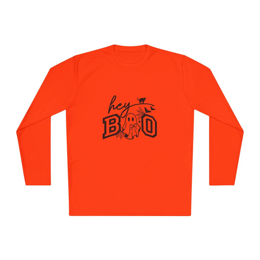 Halloween Ghost Long Sleeve Tee, Unisex T-Shirt, Fall Fashion, Spooky Season Apparel, Gift for Halloween Lovers, Halloween Gifts Printify
