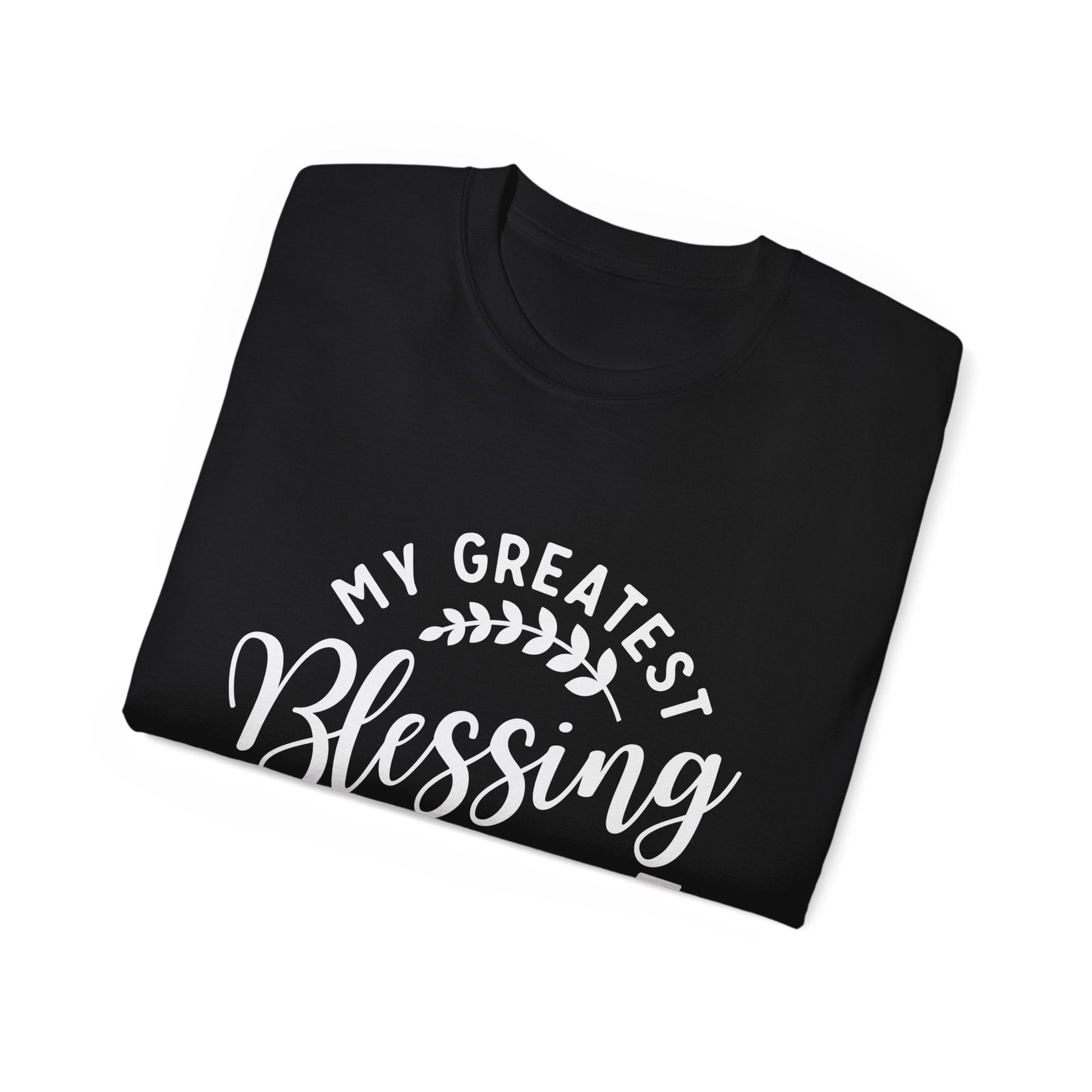 Grandma's Blessing Tee - Unisex Ultra Cotton T-Shirt, Gift for Grandma, Personalized Family Shirt, Mother's Day Gift, Comfortable [...] Printify