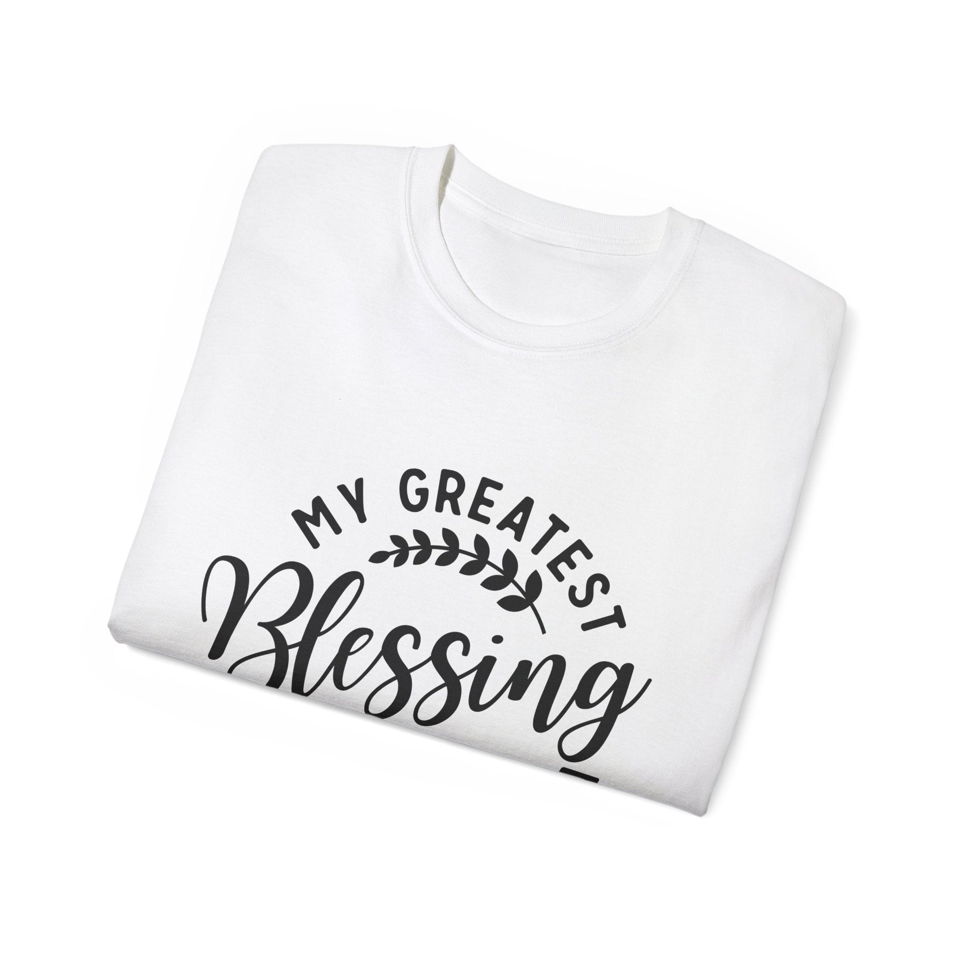 Grandma's Blessing Tee - Unisex Ultra Cotton T-Shirt, Gift for Grandma, Personalized Family Shirt, Mother's Day Gift, Comfortable [...] Printify