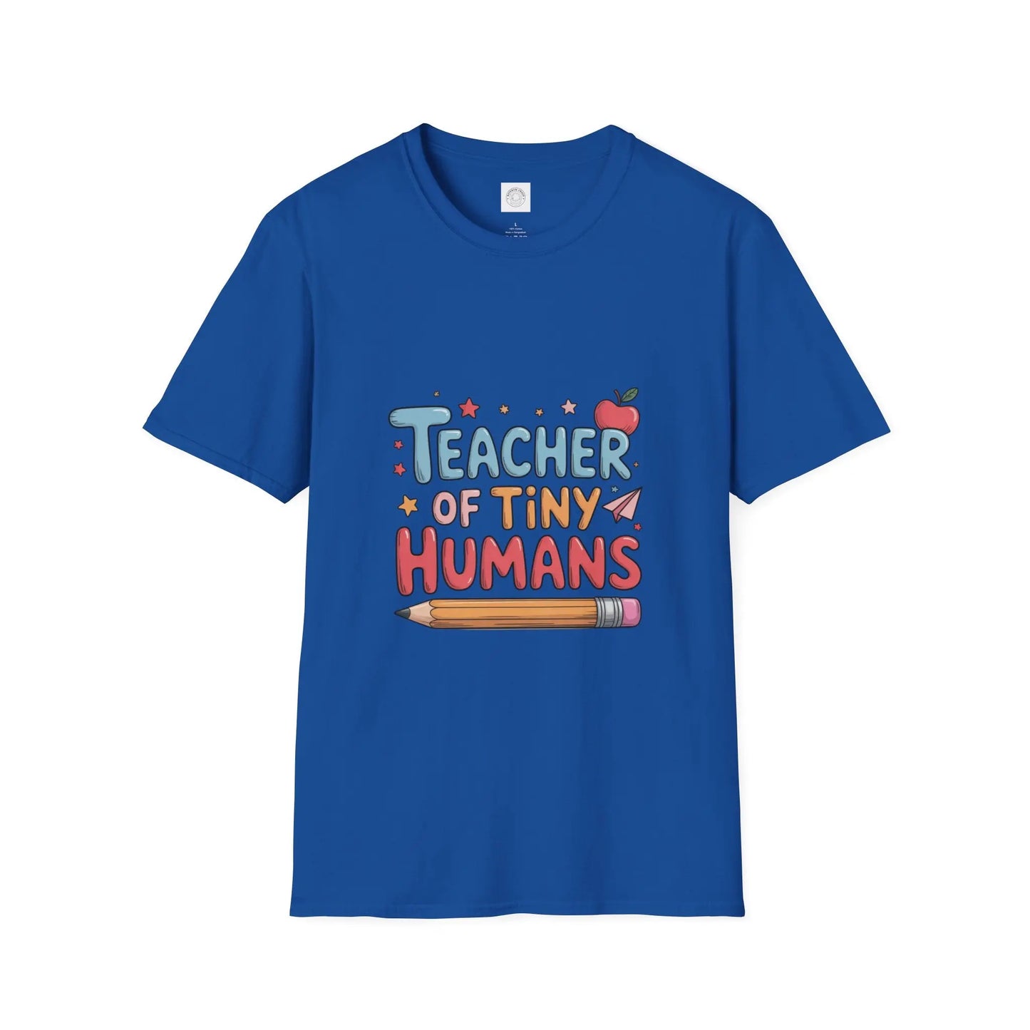 Teacher Appreciation Unisex Softstyle T-Shirt, Back to School Gift Tee, Educator Shirt, School Staff Present, Teacher Life Top Printify