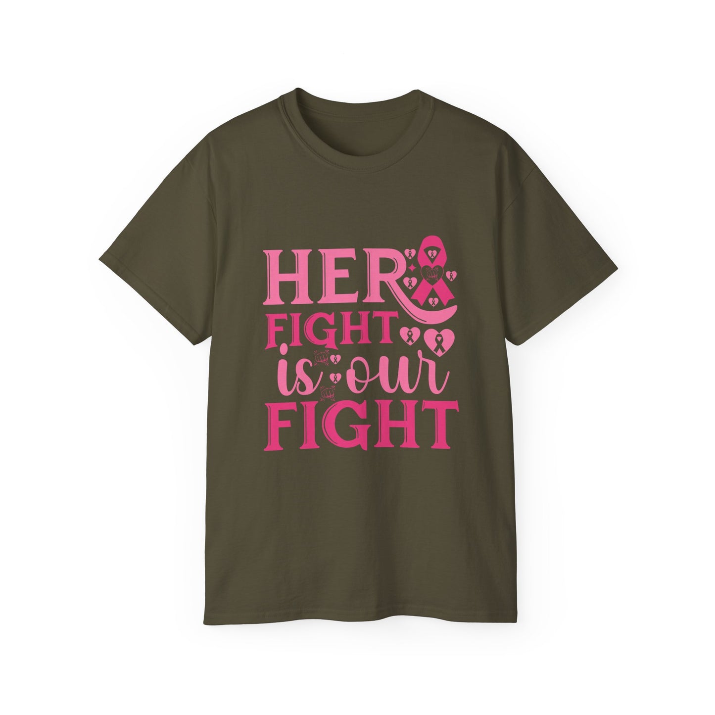 Empowering Fight Against Breast Cancer Tee, Awareness Shirt, Gift for Survivors, Motivational Top, Breast Cancer Support Apparel