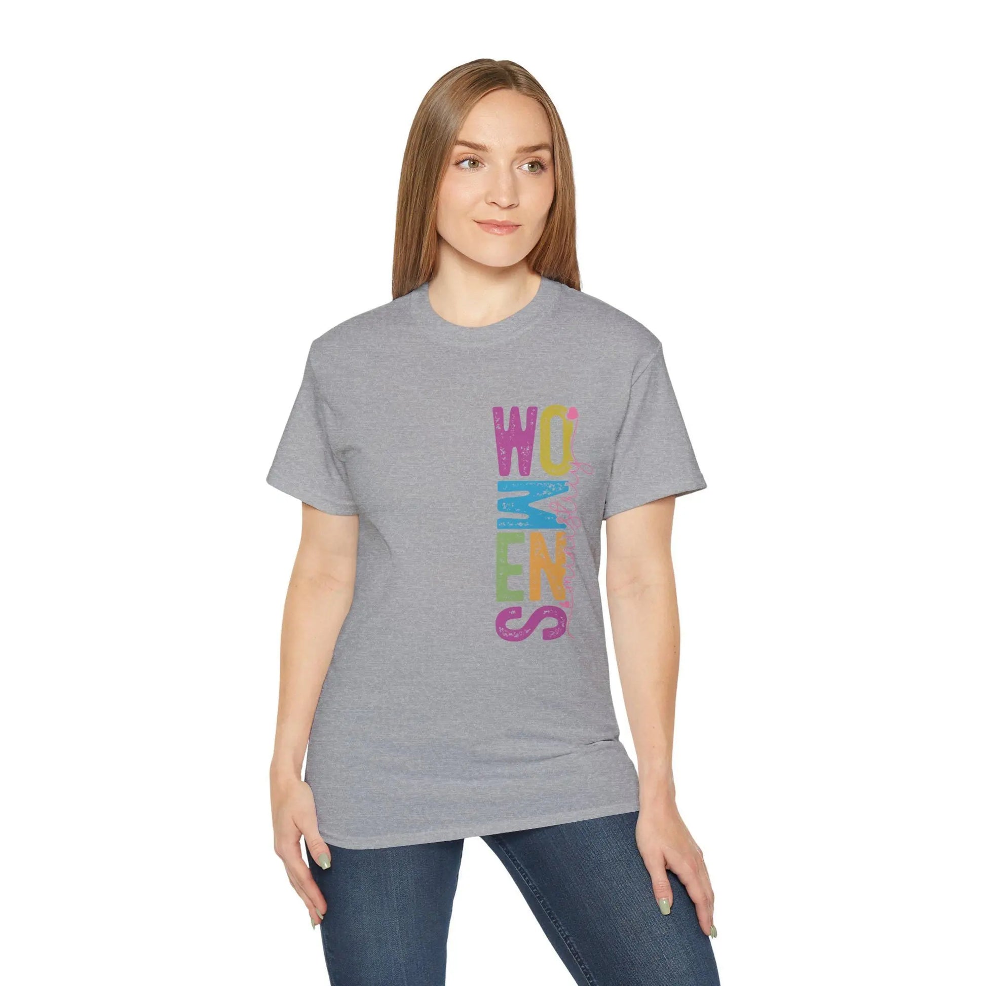 Inspirational Unisex Cotton Tee: Faith-Based Christian Apparel Rainbow Chaos Art Studio