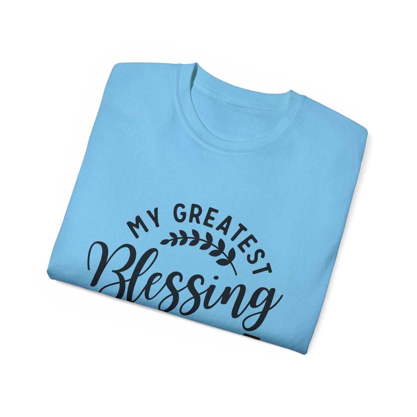 Grandma's Blessing Tee - Unisex Ultra Cotton T-Shirt, Gift for Grandma, Personalized Family Shirt, Mother's Day Gift, Comfortable [...] Printify