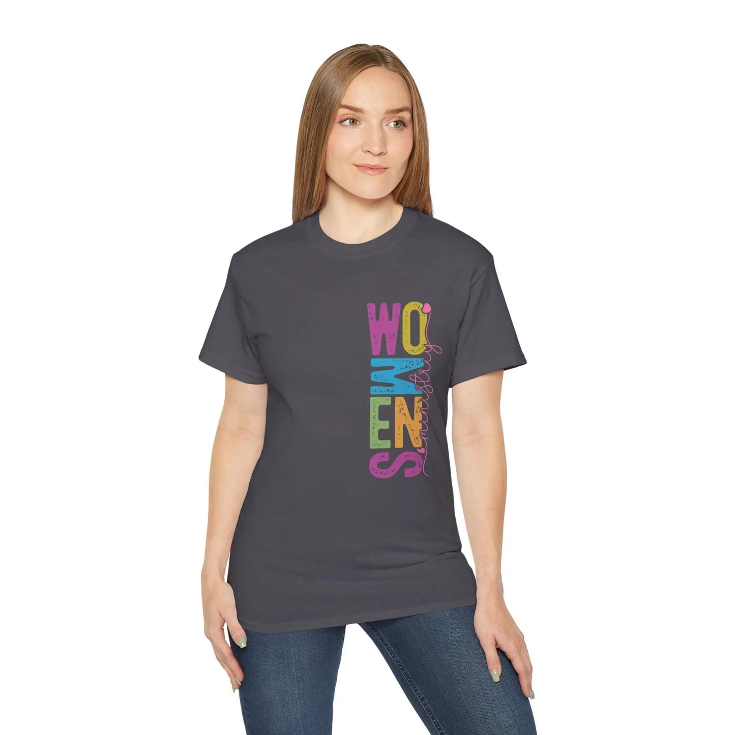 Inspirational Unisex Cotton Tee: Faith-Based Christian Apparel Rainbow Chaos Art Studio