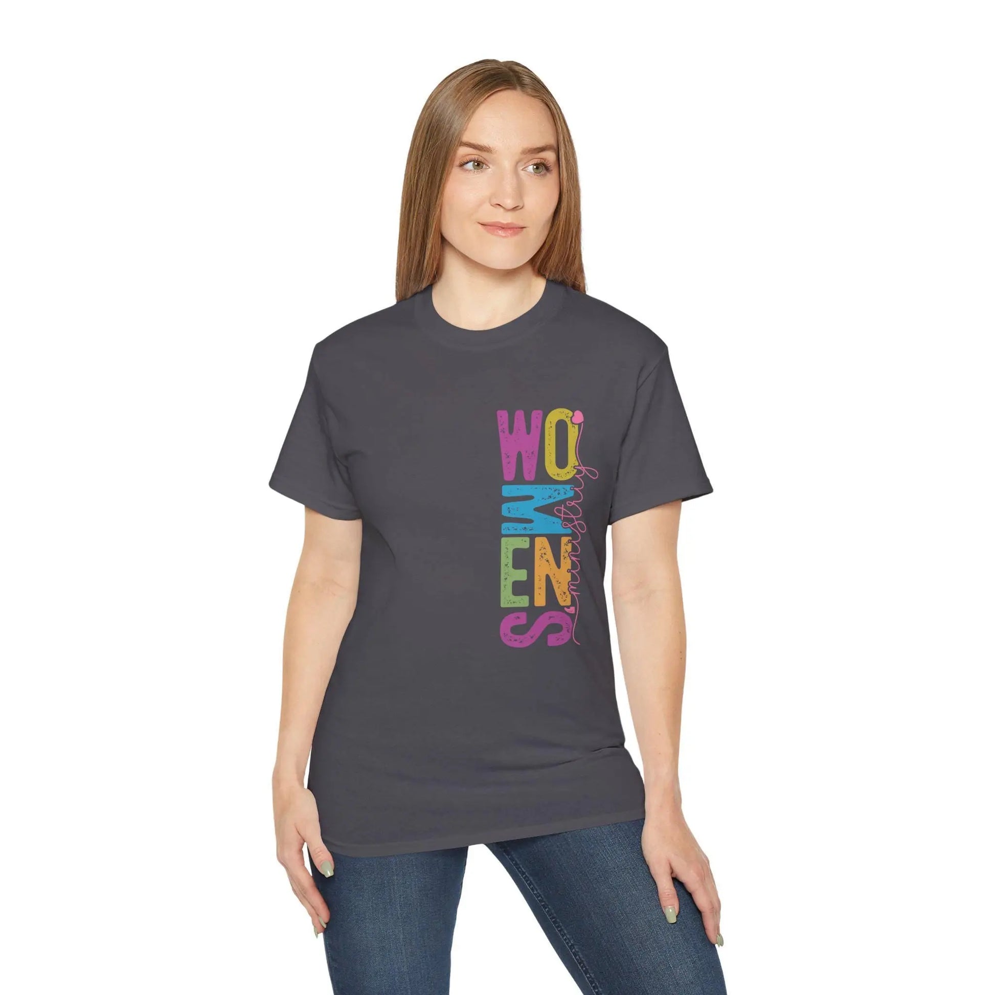 Inspirational Unisex Cotton Tee: Faith-Based Christian Apparel Rainbow Chaos Art Studio