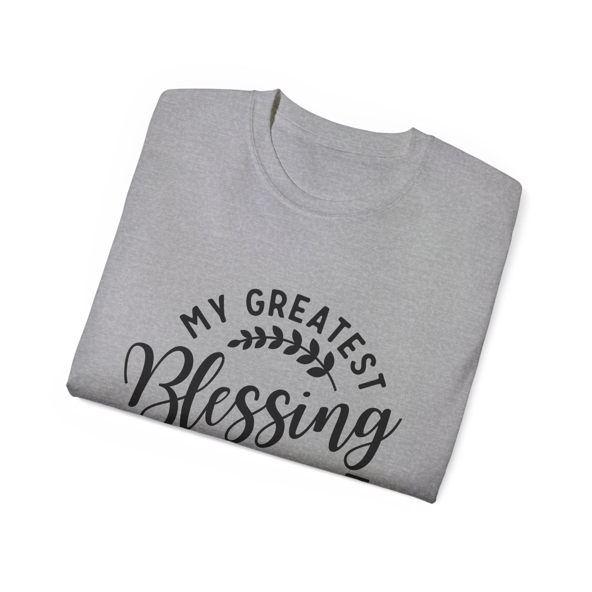 Grandma's Blessing Tee - Unisex Ultra Cotton T-Shirt, Gift for Grandma, Personalized Family Shirt, Mother's Day Gift, Comfortable [...] Printify