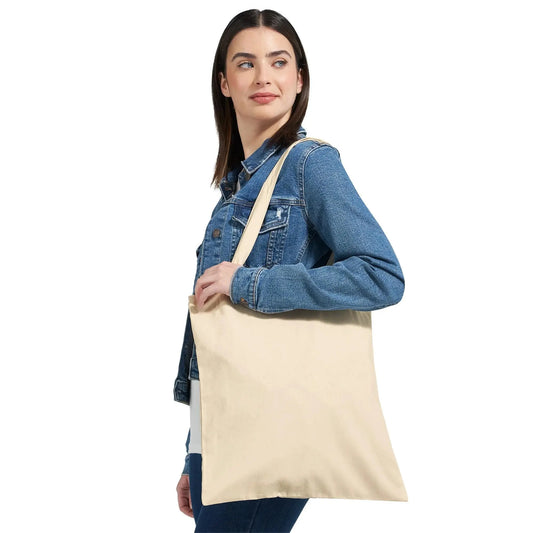 Eco-Friendly Cotton Tote Bag: Lake Adventures Reusable Shopper Rainbow Chaos Art Studio