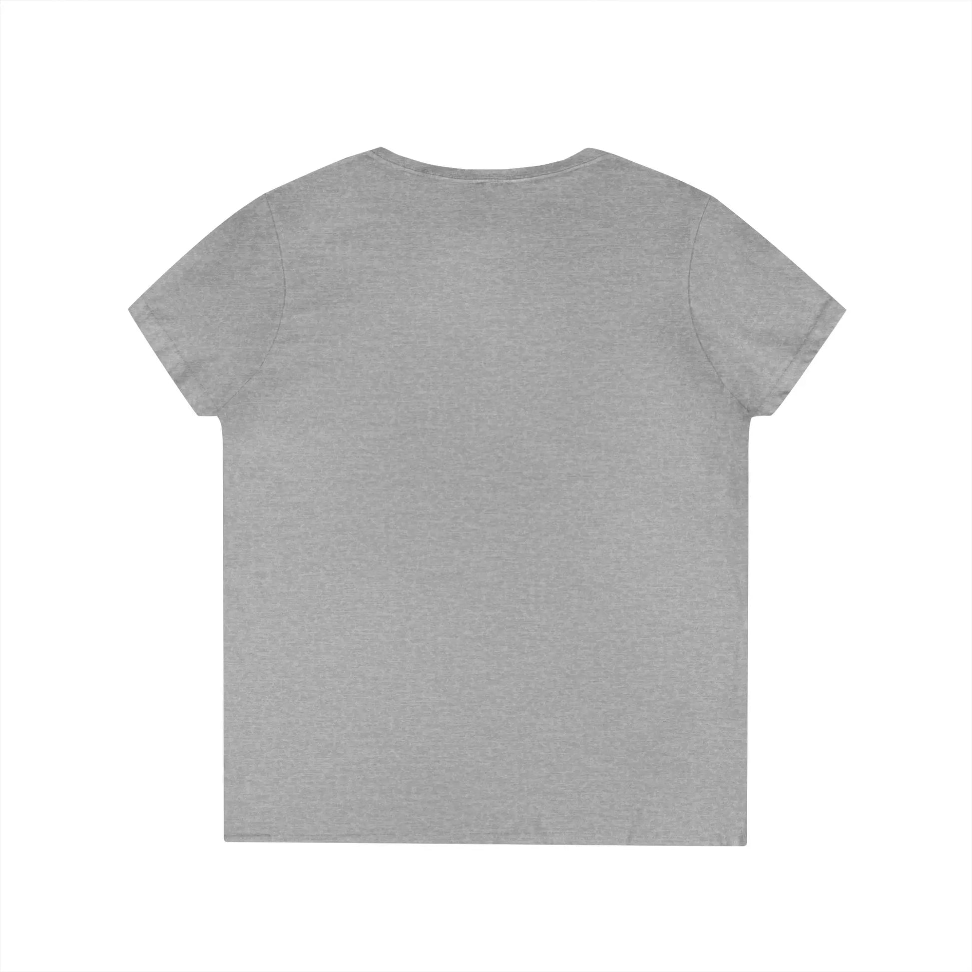 Halloween Ghost Graphic Tee, Just a Small Town Ghoul Shirt, Women's V-Neck T-Shirt, Spooky Season Top, Cute Halloween T-Shirt Printify