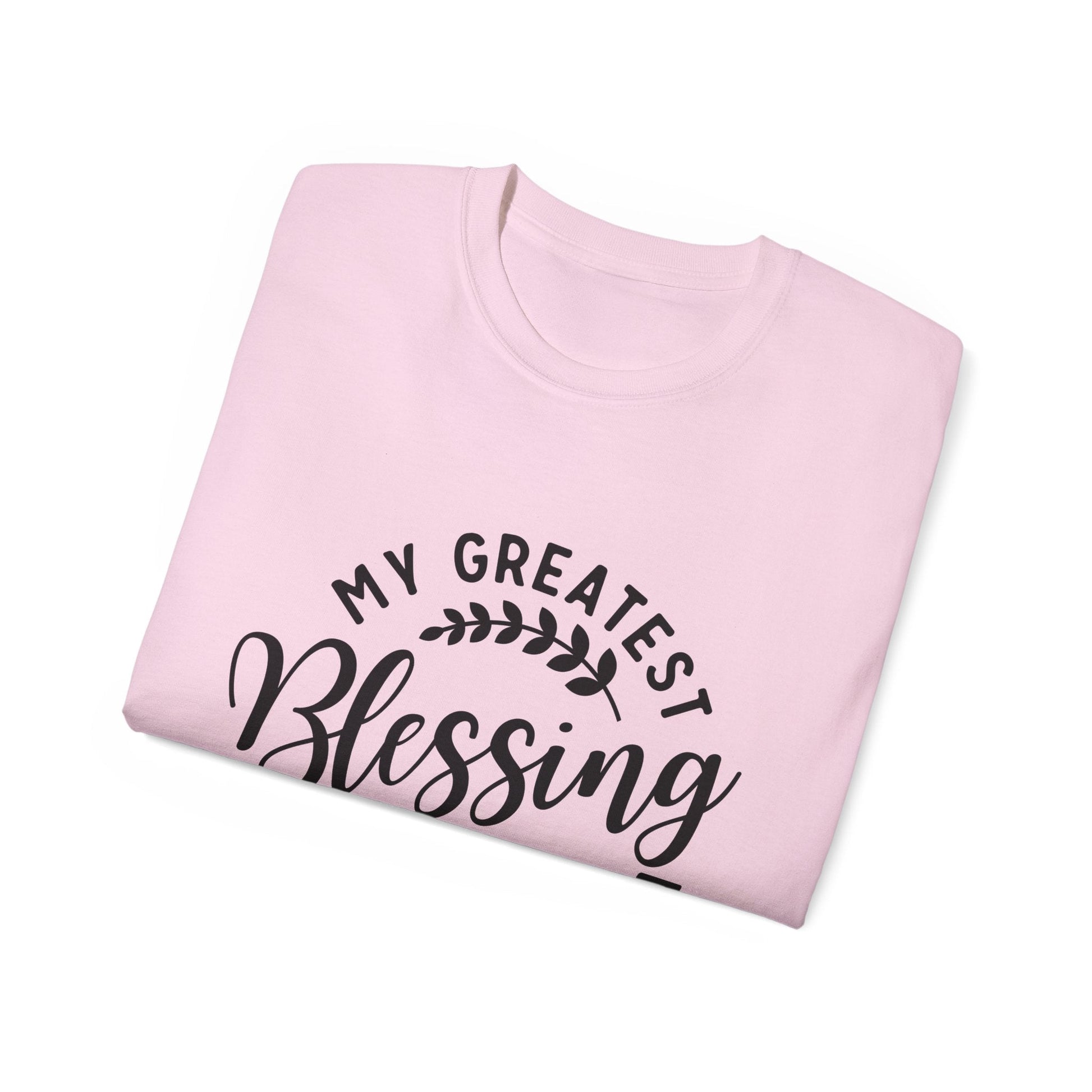 Grandma's Blessing Tee - Unisex Ultra Cotton T-Shirt, Gift for Grandma, Personalized Family Shirt, Mother's Day Gift, Comfortable [...] Printify