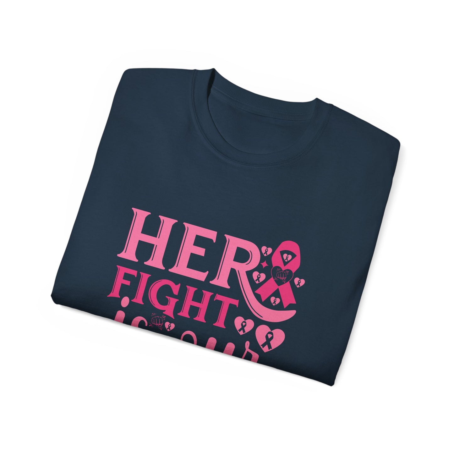 Empowering Fight Against Breast Cancer Tee, Awareness Shirt, Gift for Survivors, Motivational Top, Breast Cancer Support Apparel
