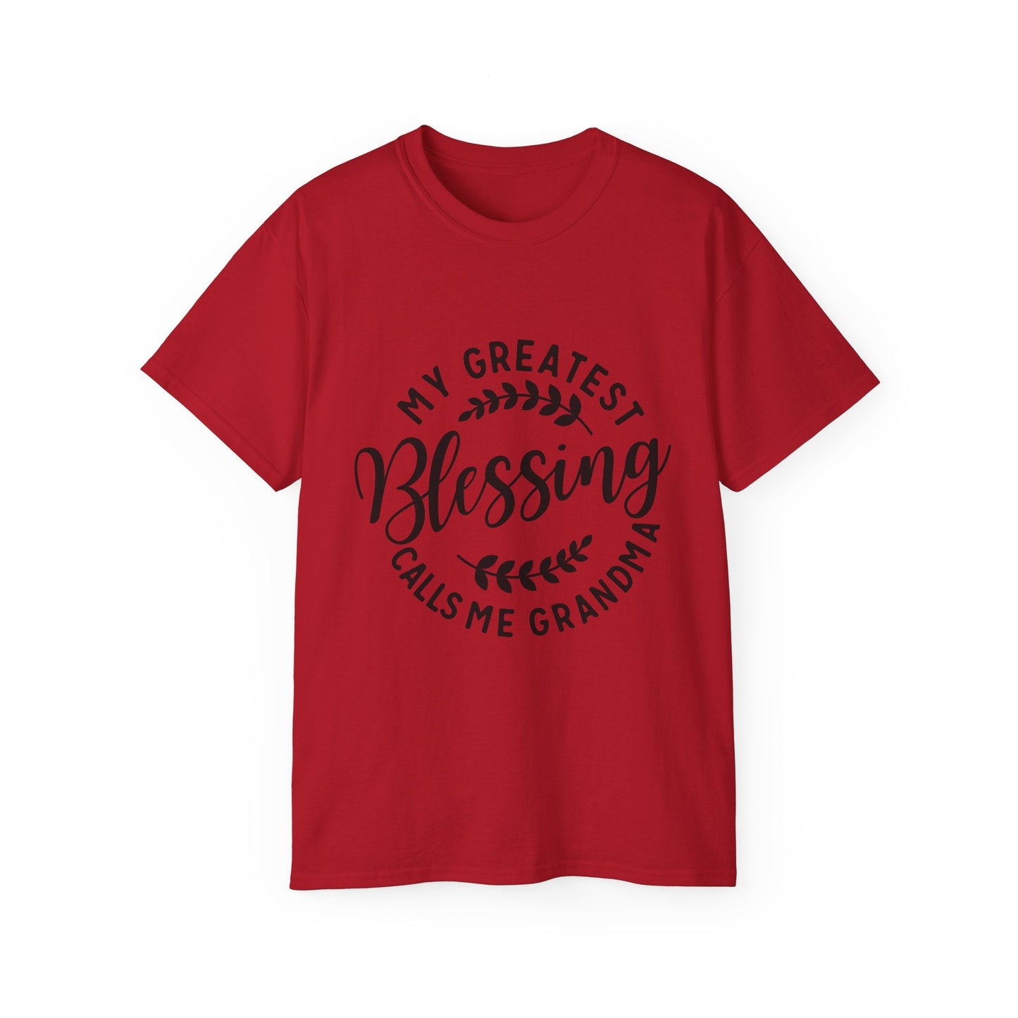 Grandma's Blessing Tee - Unisex Ultra Cotton T-Shirt, Gift for Grandma, Personalized Family Shirt, Mother's Day Gift, Comfortable [...] Printify