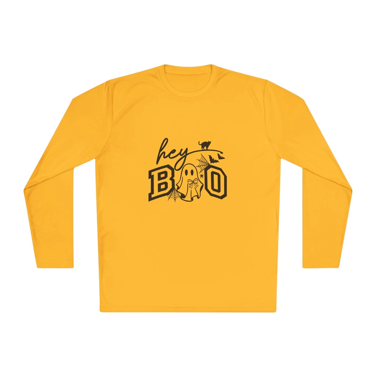 Halloween Ghost Long Sleeve Tee, Unisex T-Shirt, Fall Fashion, Spooky Season Apparel, Gift for Halloween Lovers, Halloween Gifts Printify