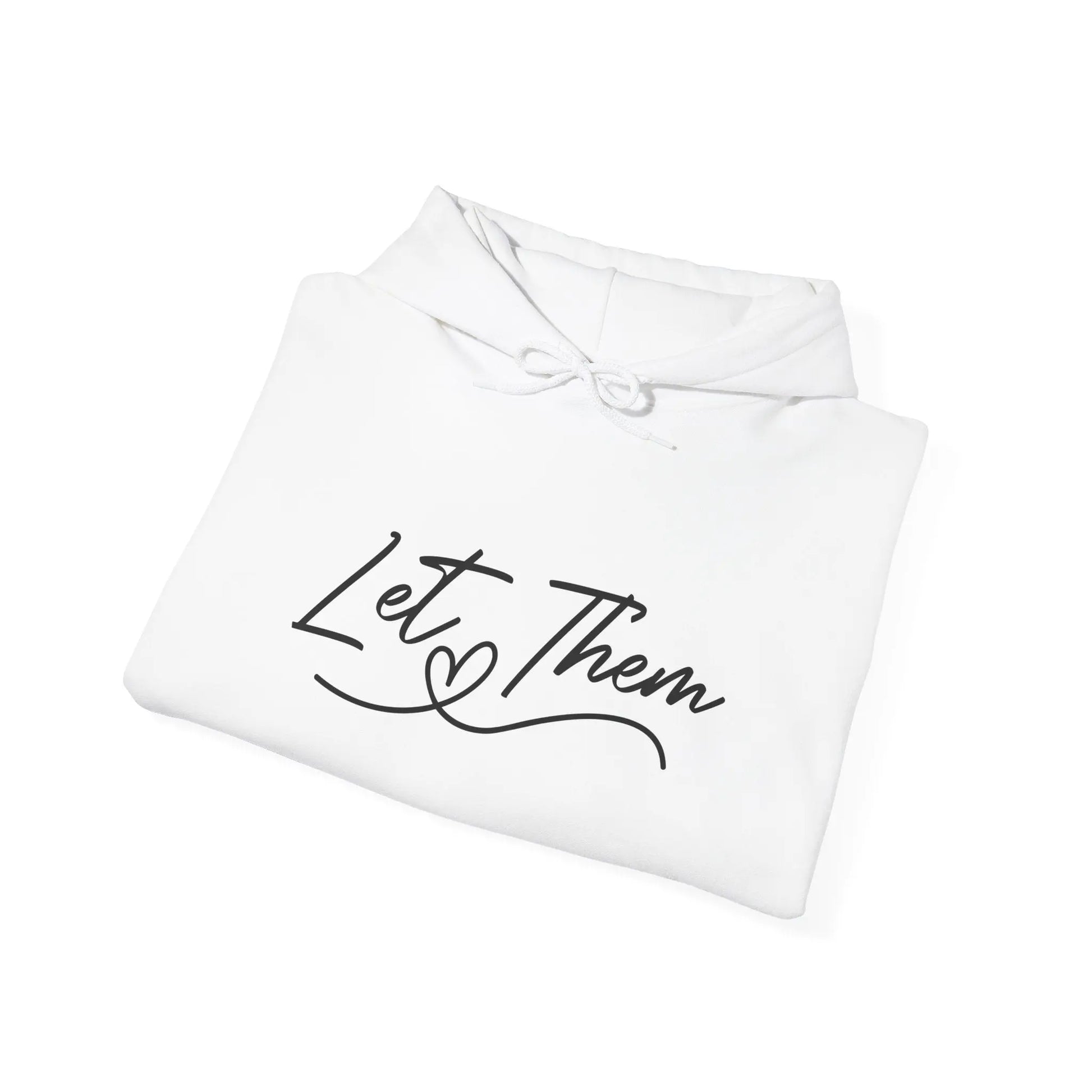 Inspirational Unisex Hooded Sweatshirt - Let Them Shine, Motivational Gift, Cozy Hoodie for Everyday Style, Affirmation Sweatshirt, [...] Printify