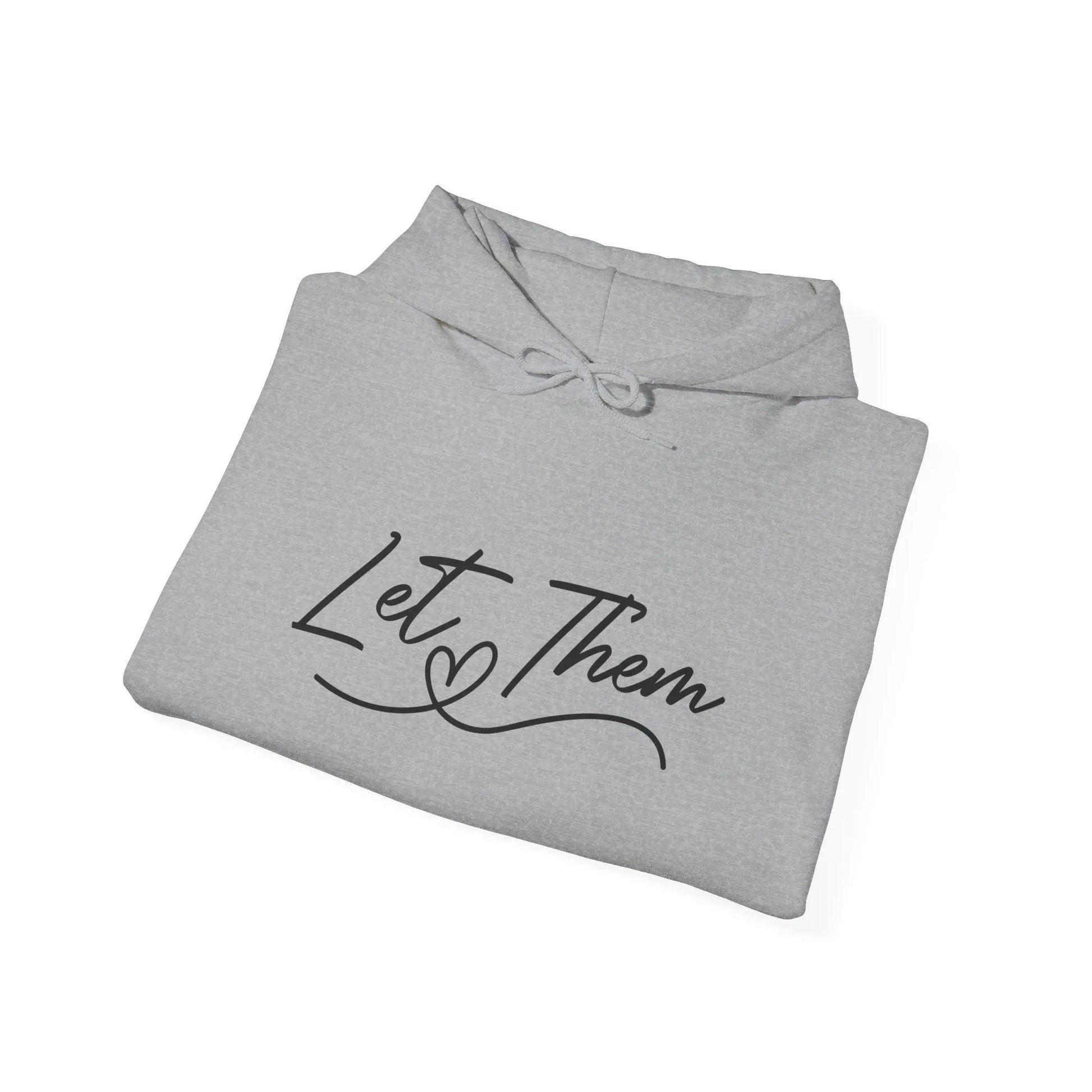 Inspirational Unisex Hooded Sweatshirt - Let Them Shine, Motivational Gift, Cozy Hoodie for Everyday Style, Affirmation Sweatshirt, [...] Printify