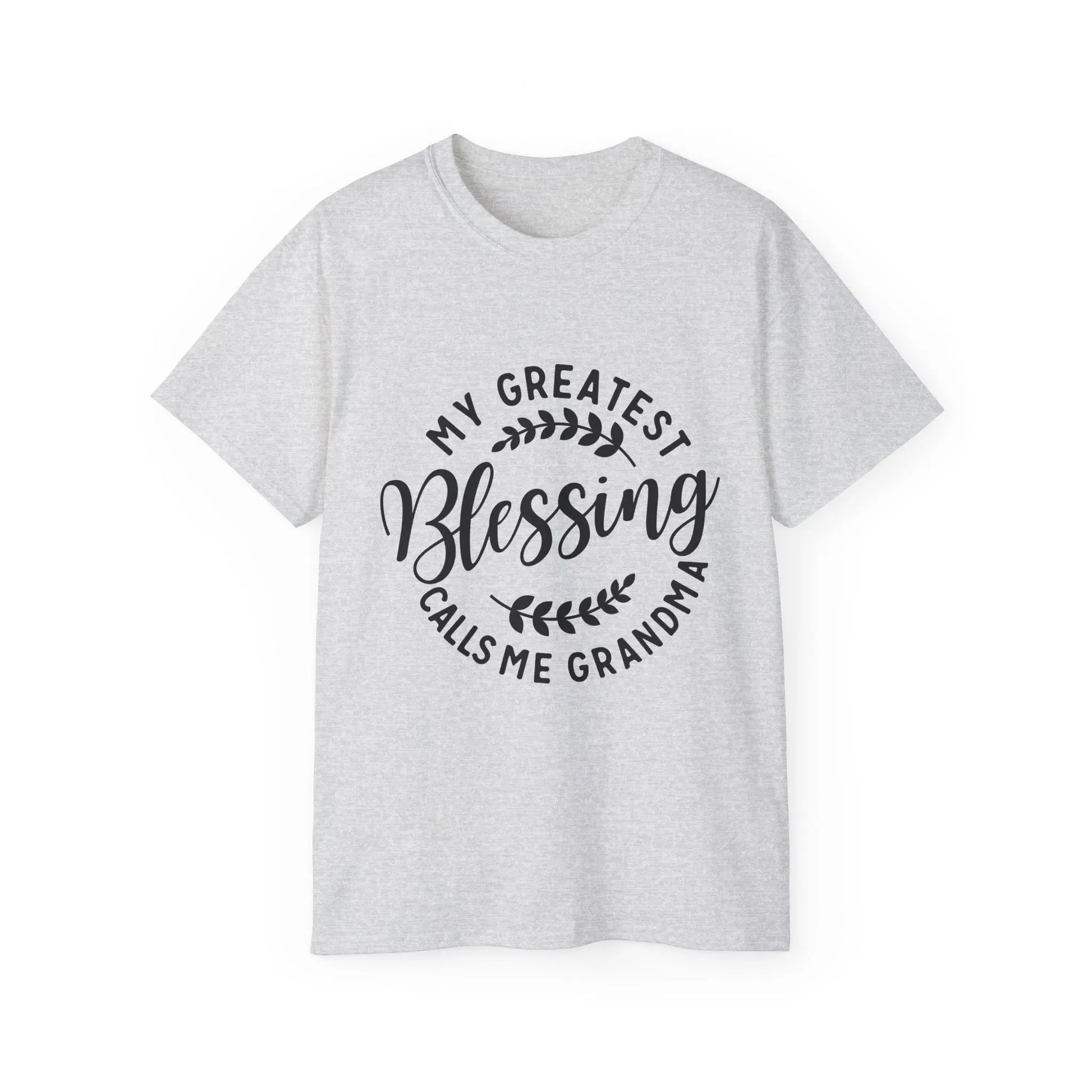 Grandma's Blessing Tee - Unisex Ultra Cotton T-Shirt, Gift for Grandma, Personalized Family Shirt, Mother's Day Gift, Comfortable [...] Printify
