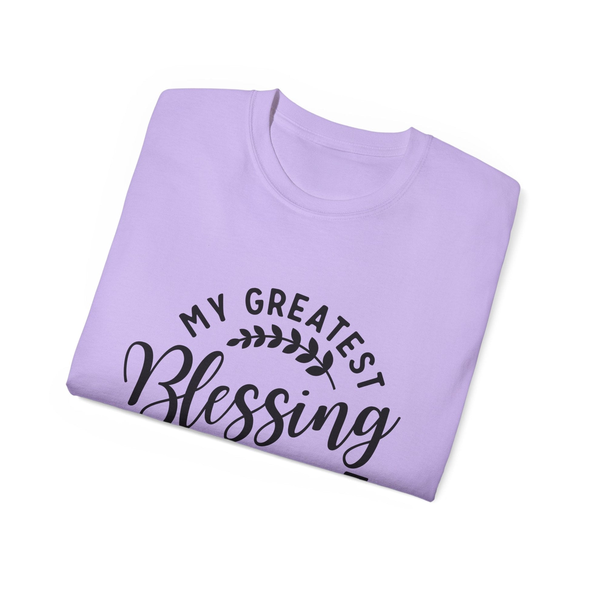 Grandma's Blessing Tee - Unisex Ultra Cotton T-Shirt, Gift for Grandma, Personalized Family Shirt, Mother's Day Gift, Comfortable [...] Printify