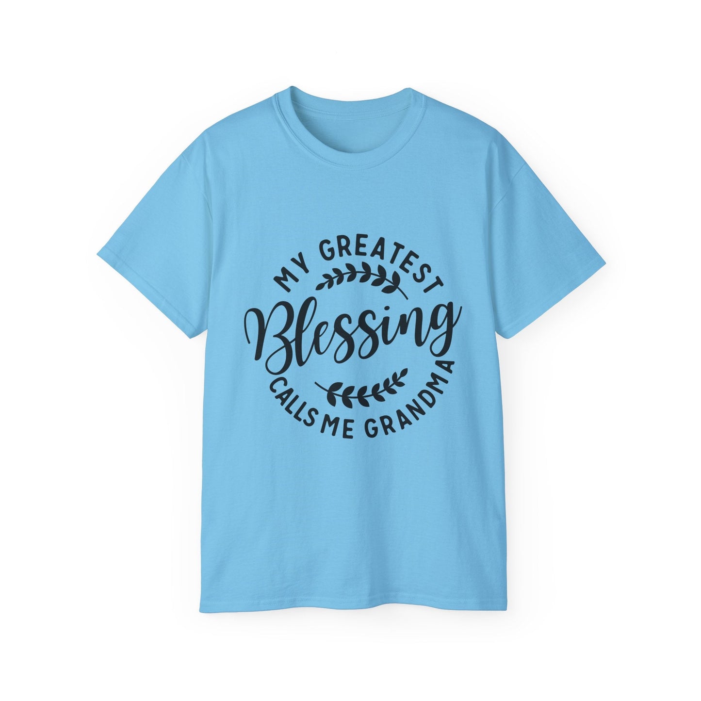 Grandma's Blessing Tee - Unisex Ultra Cotton T-Shirt, Gift for Grandma, Personalized Family Shirt, Mother's Day Gift, Comfortable [...] Printify