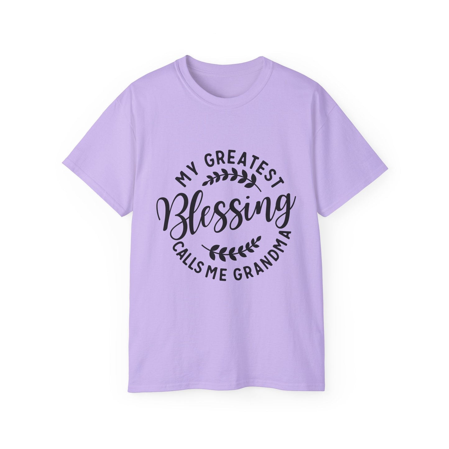 Grandma's Blessing Tee - Unisex Ultra Cotton T-Shirt, Gift for Grandma, Personalized Family Shirt, Mother's Day Gift, Comfortable [...] Printify