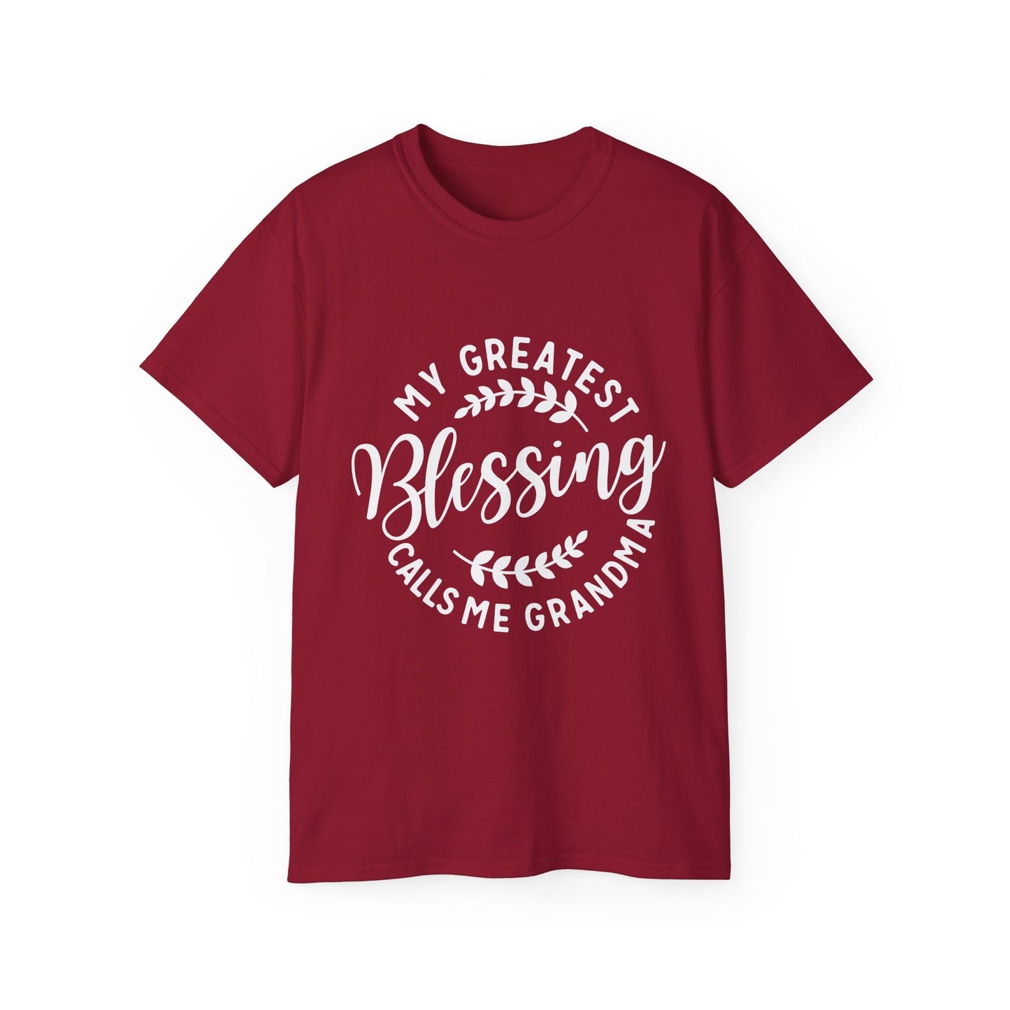 Grandma's Blessing Tee - Unisex Ultra Cotton T-Shirt, Gift for Grandma, Personalized Family Shirt, Mother's Day Gift, Comfortable [...] Printify