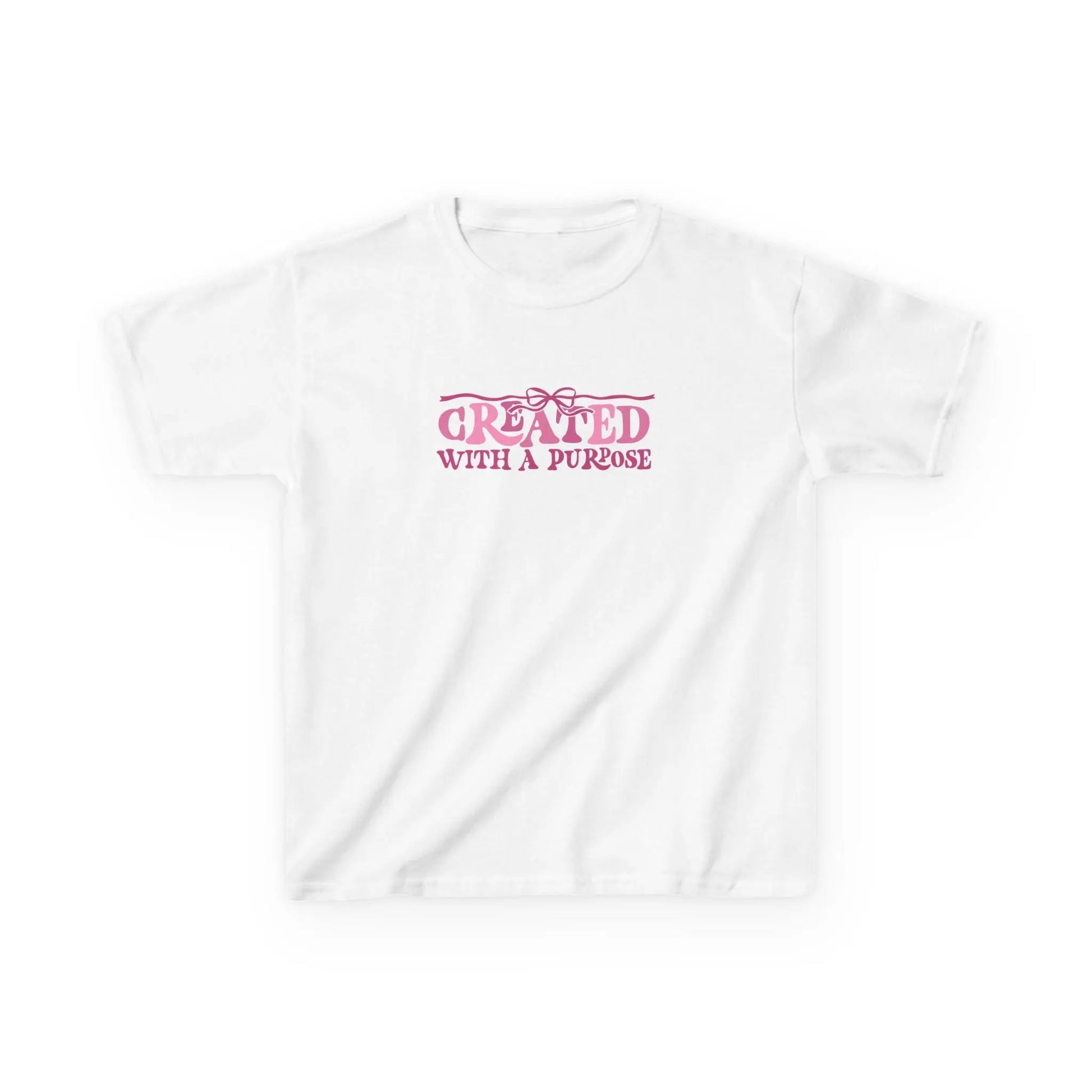 Kids Inspirational Cotton Tee: Motivational Shirt, Positive Affirmations Rainbow Chaos Art Studio